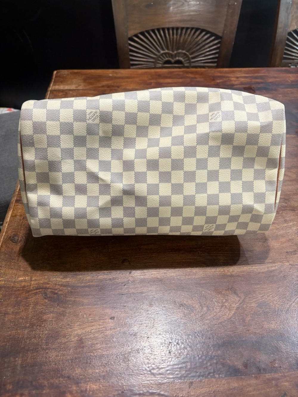 Louis Vuitton speedy 30 Damier azur - Picture 4 of 9